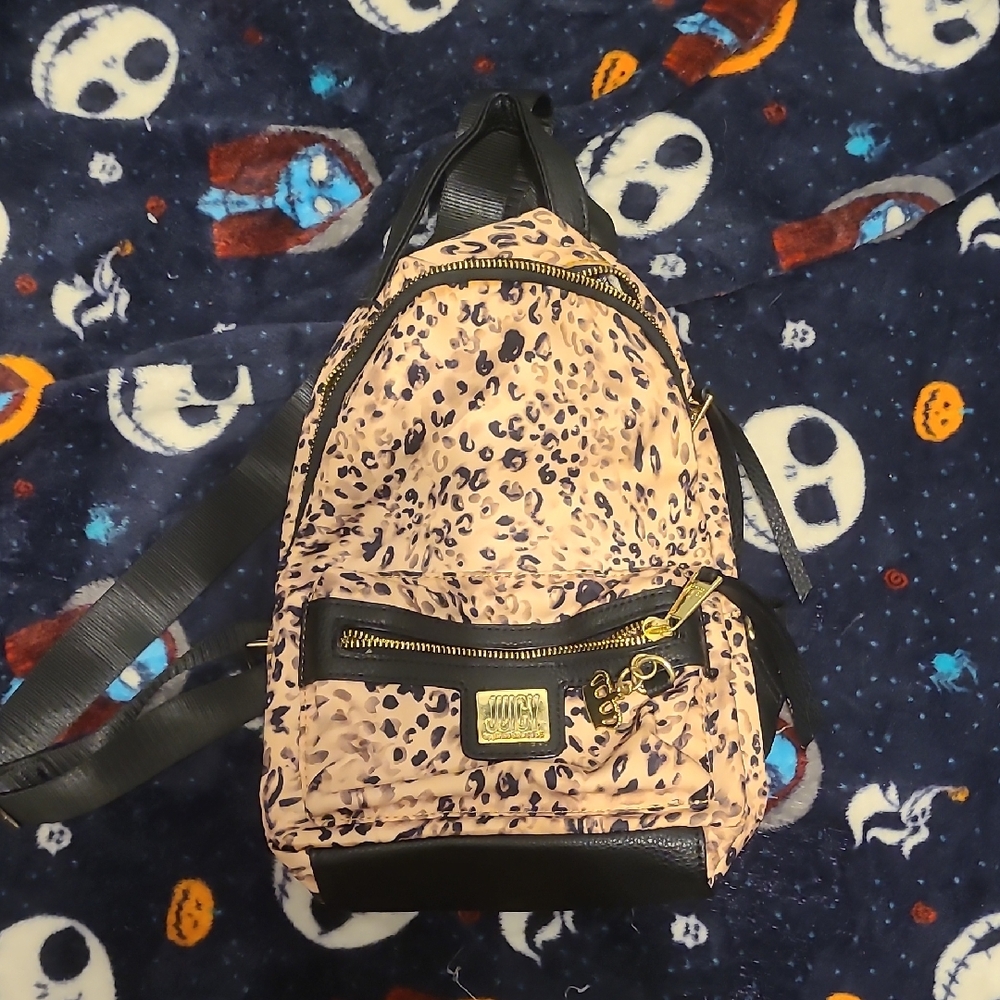 Juicy Couture Cheetah Print Bookbag